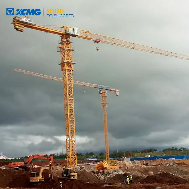 XCMG Official 12 Ton Used Construction Topless Crane Tower Used Tower Crane XGT7022-12S Price